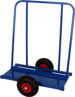 Platenwagen met luchtband wielen 